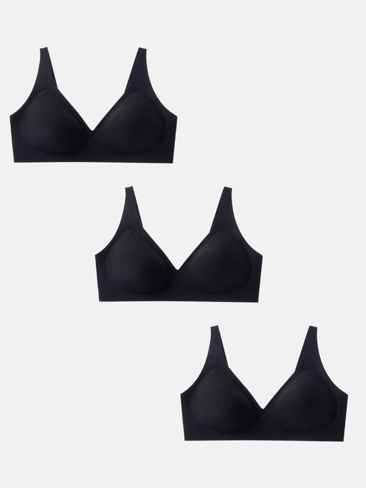 JellyLift™ Deep V – 3-Pack - Schwarz